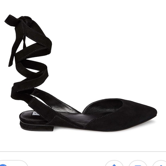 Steve Madden Shoes - Steve Madden suede lace up flats
